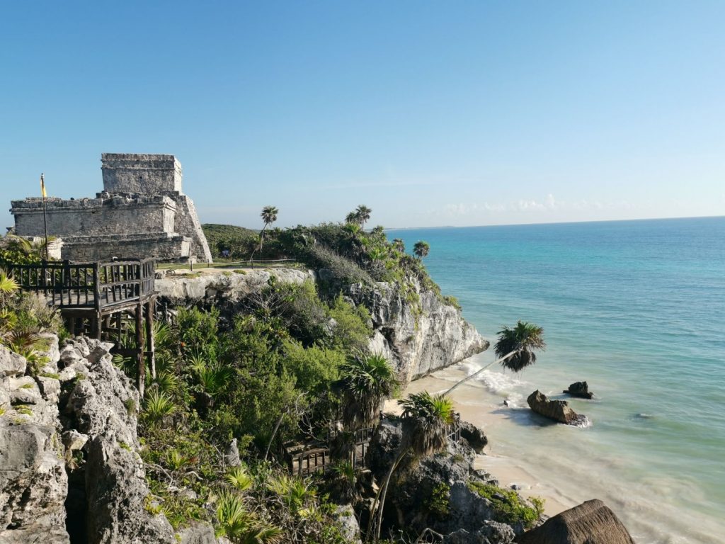 Mayaruiner i Tulum