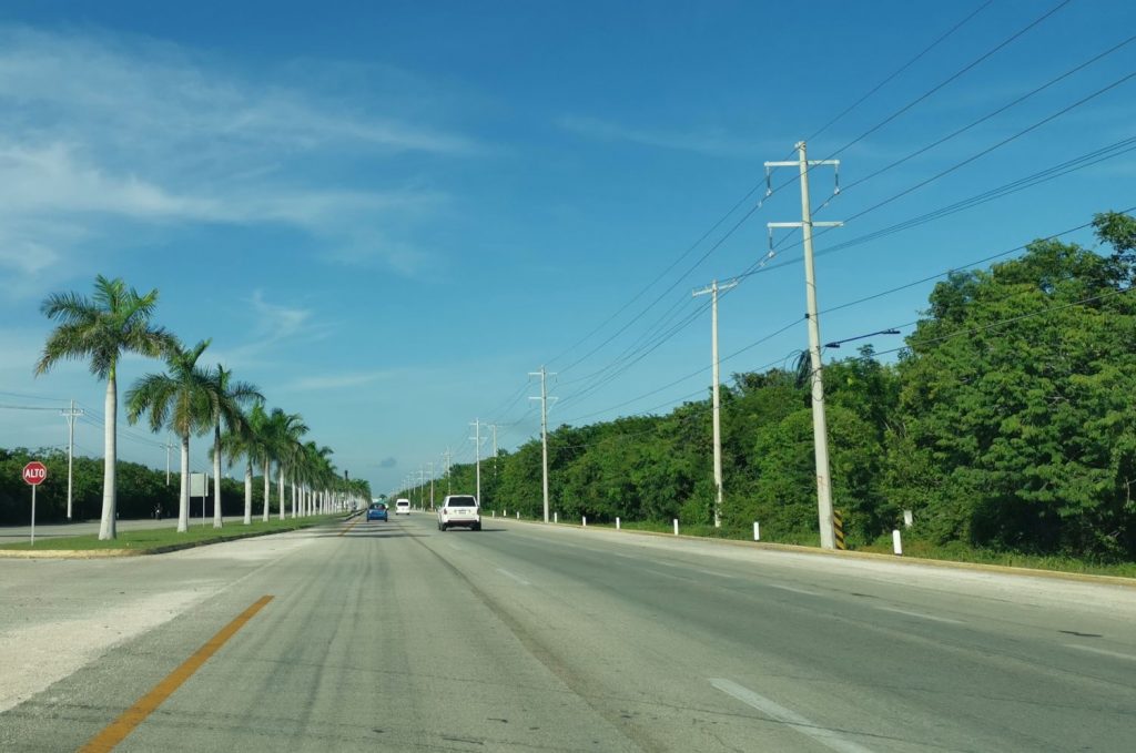 Köra bil mellan Cancun och Tulum