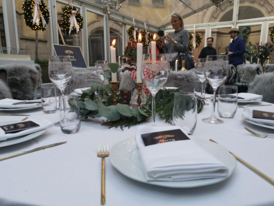Julbord på Hallwylska