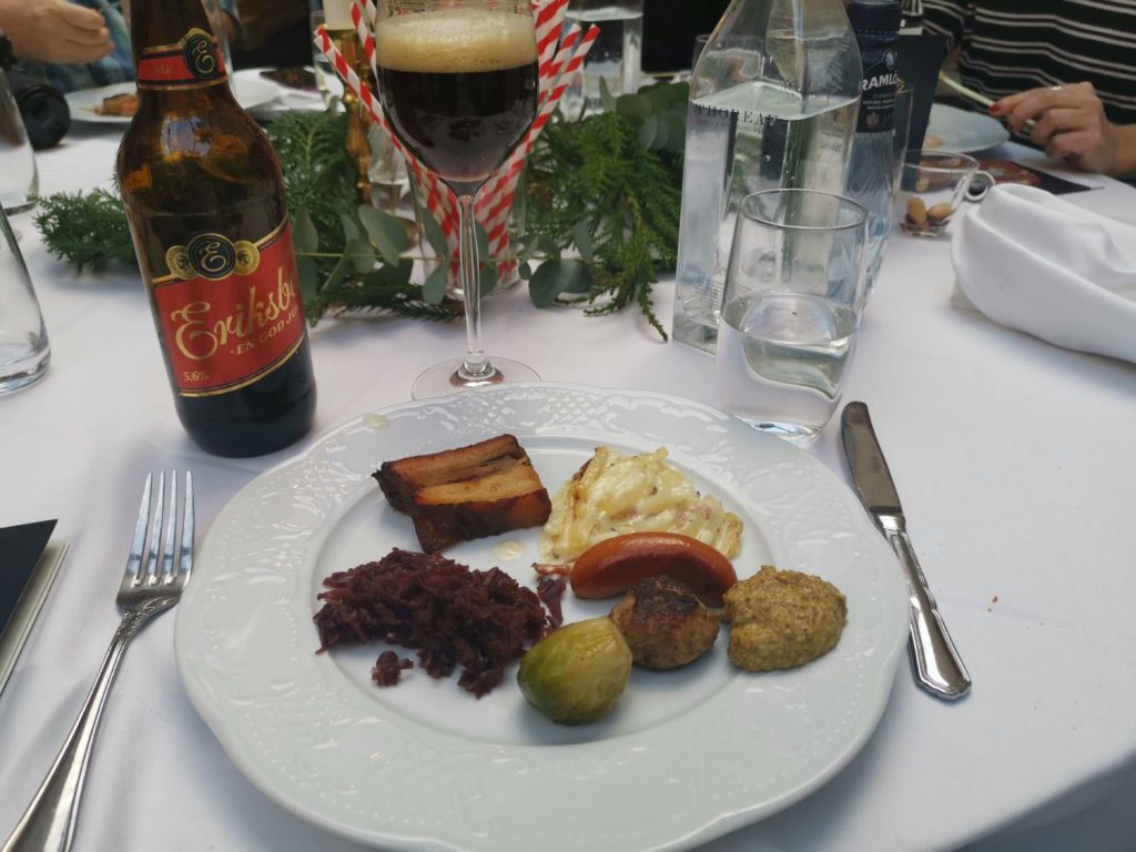 Julbord på Hallwylska