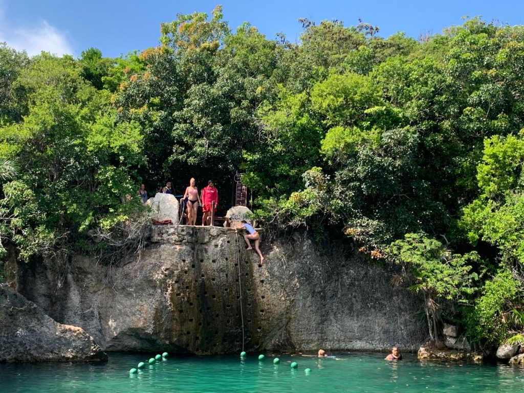 Äventyrszon på Xel-Ha Tulum