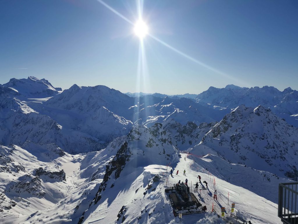 Högsta alptoppen i 4 vallées - Mont Fort