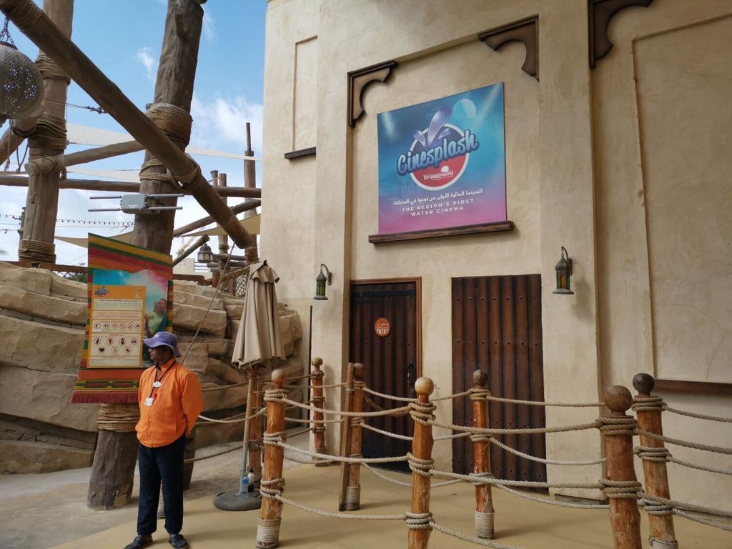 Cinesplash på Yas Waterworld i Abu Dhabi 