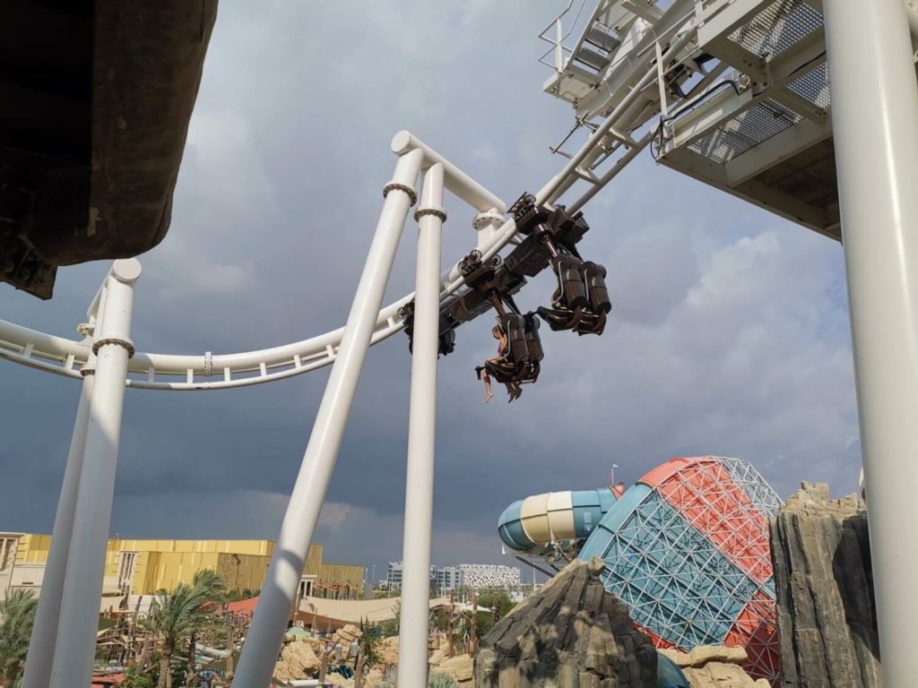 Blöta attraktioner på Yas Waterworld i Abu Dhabi 