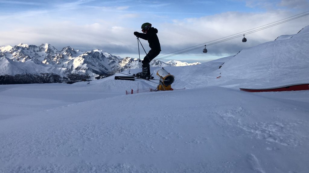 Skidåkning  i Verbier