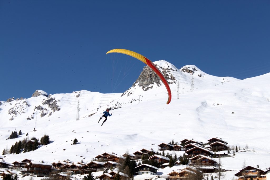 Saker att göra i Verbier Paragliding