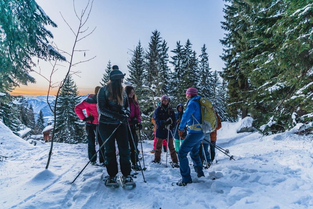 Saker att göra i Verbier snöskor