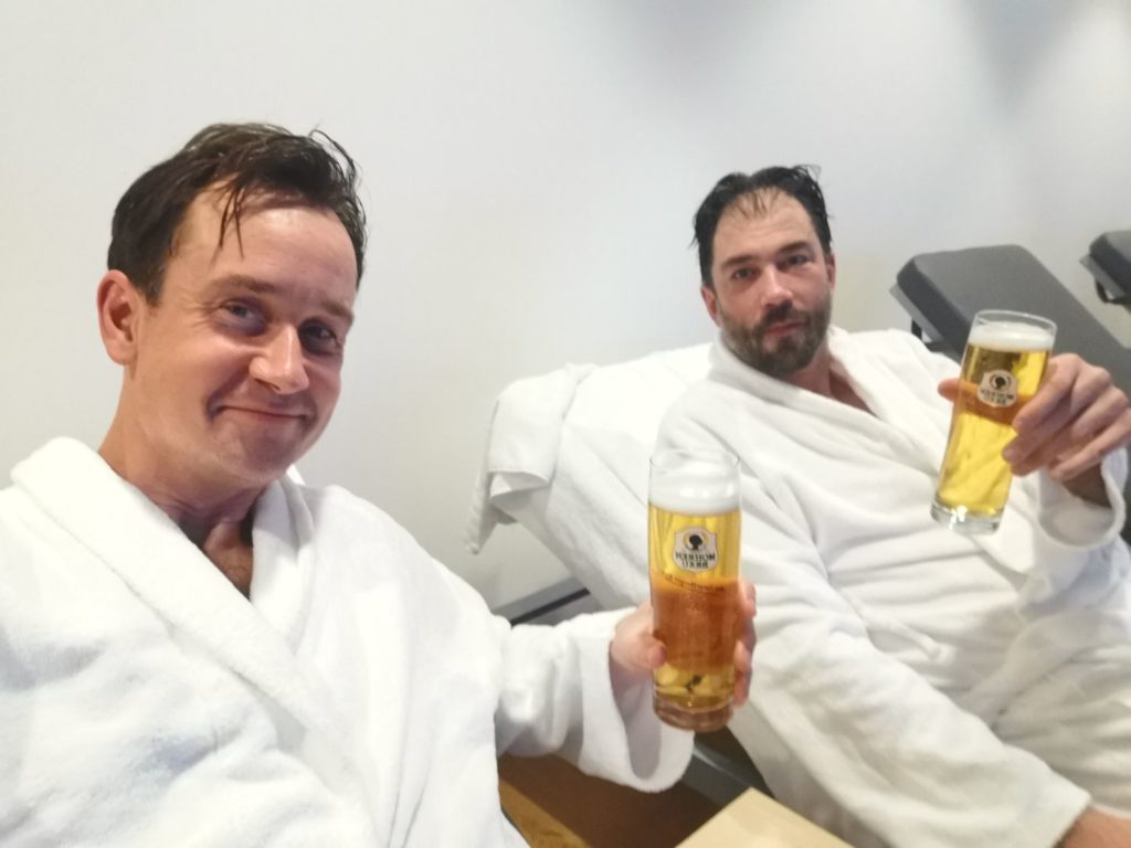 Bastu och relax på Hotel Tannahof