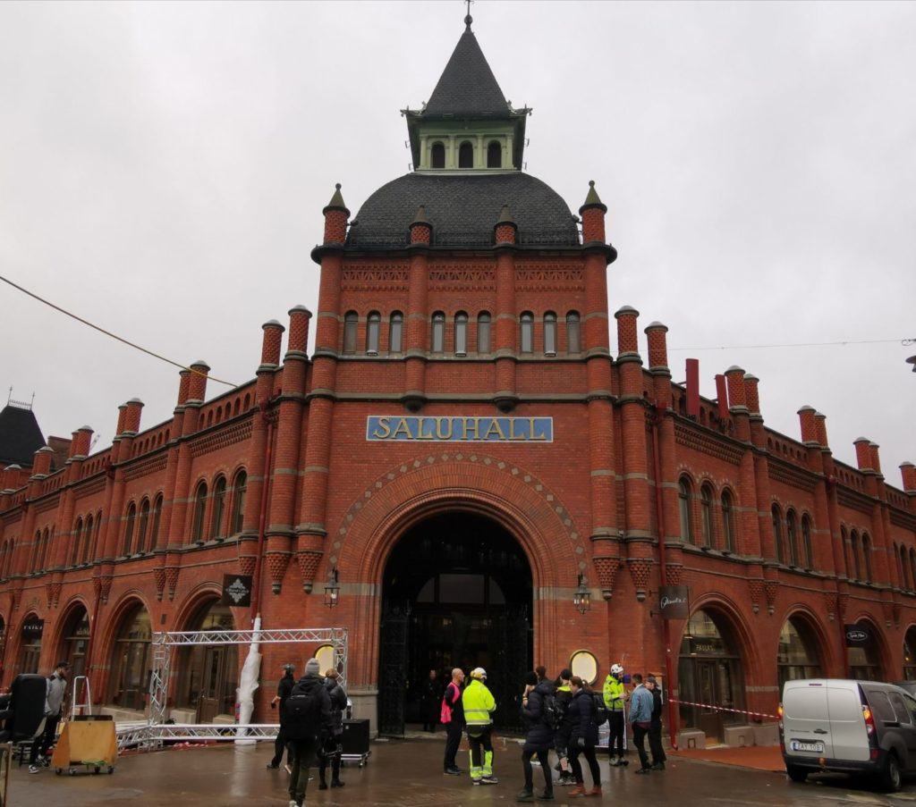 Nyrenoverade Östermalmshallen