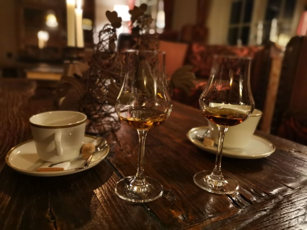 Whisky in the salon