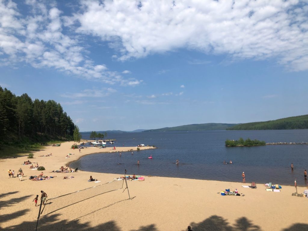 Orbaden - Hälsinglands Riviera - stranden