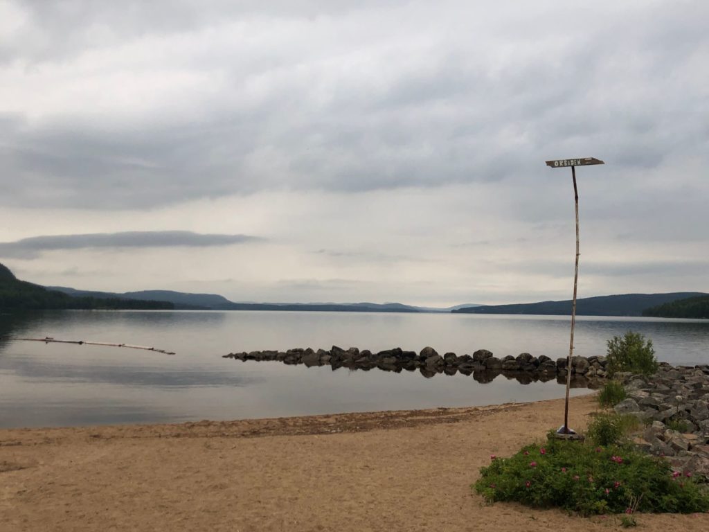 Kvällspromenad på stranden