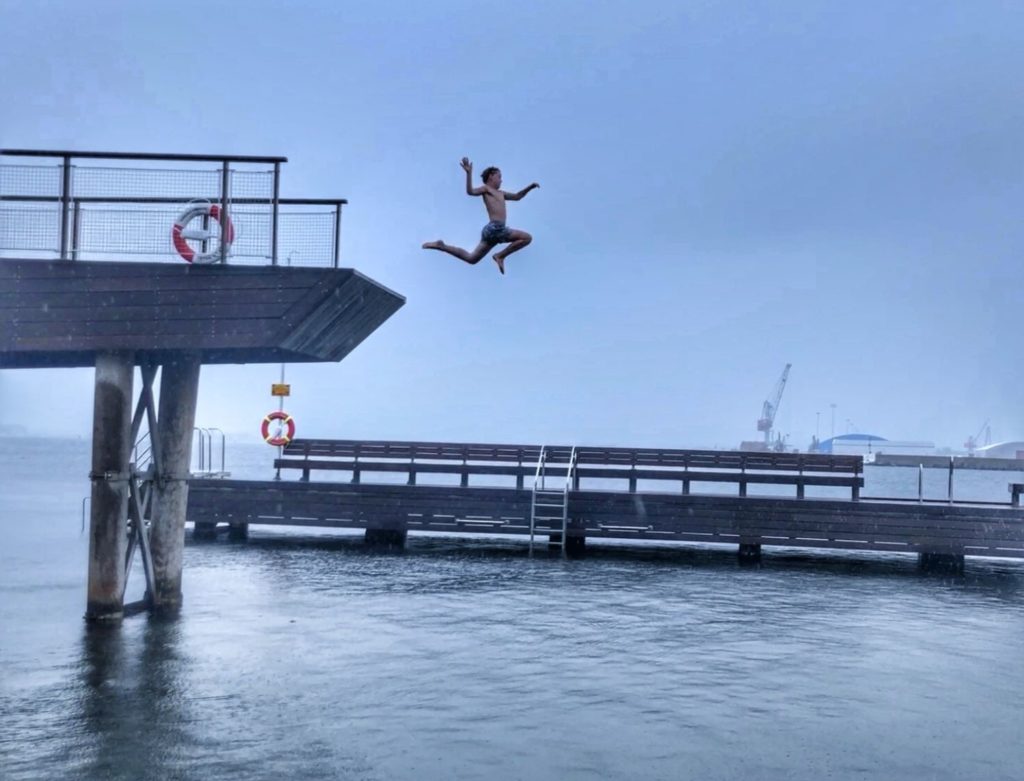 Fästningsbadet i Varberg