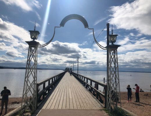 Världens längsta insjöbrygga - Långbryggan i Rättvik