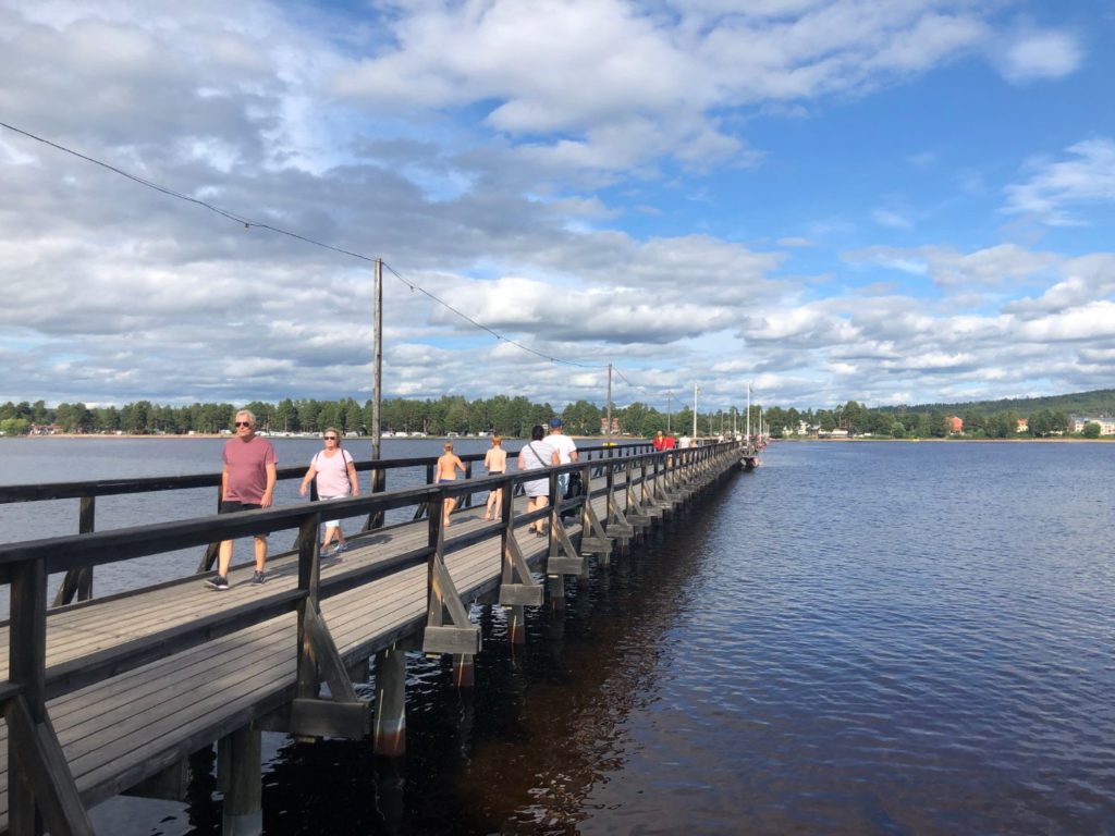 Världens längsta insjöbrygga - Långbryggan i Rättvik