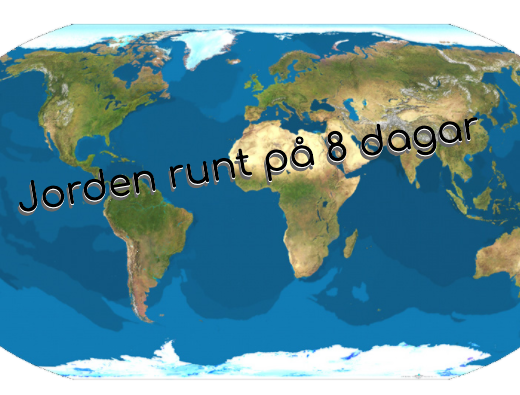 Jorden runt på 8 dagar