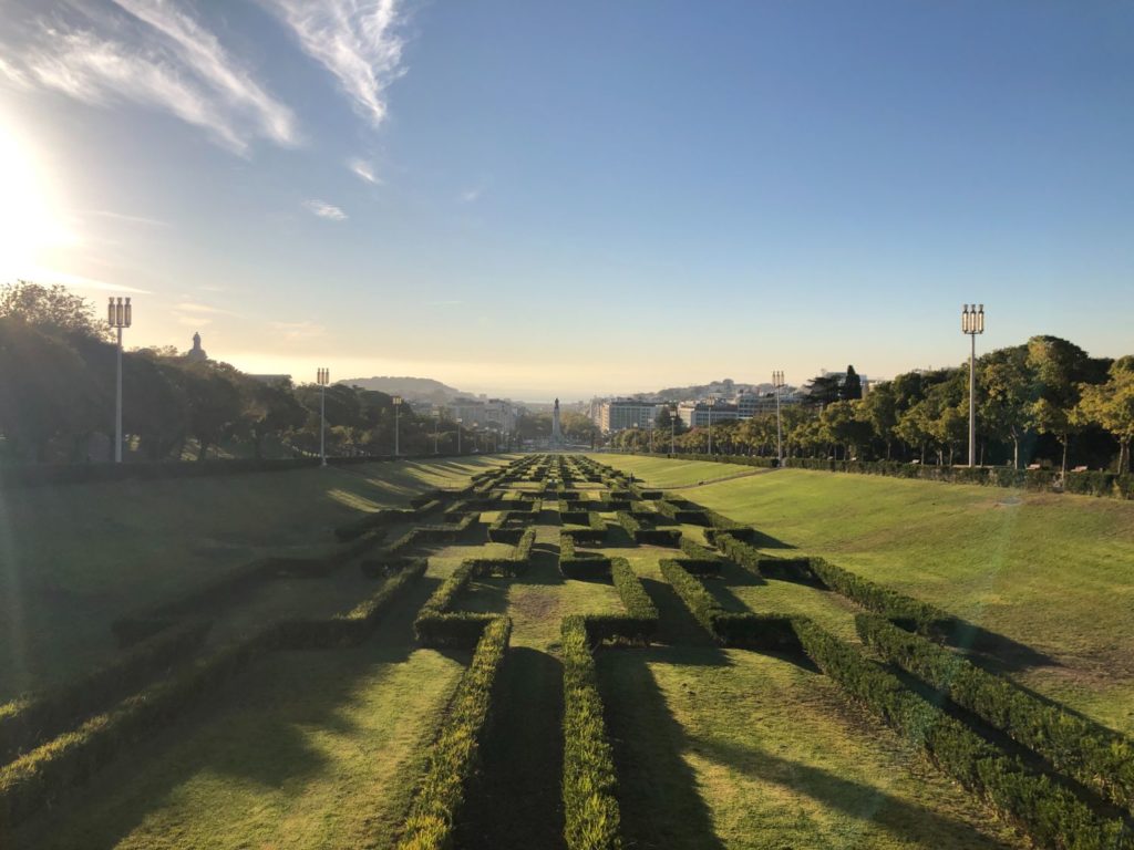 Den coolaste parken i Lissabon - Parque Eduardo VII