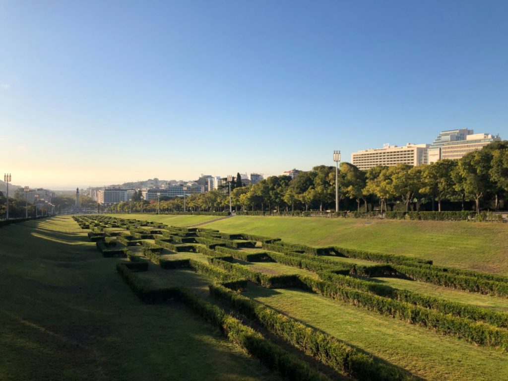 Den coolaste parken i Lissabon - Parque Eduardo VII