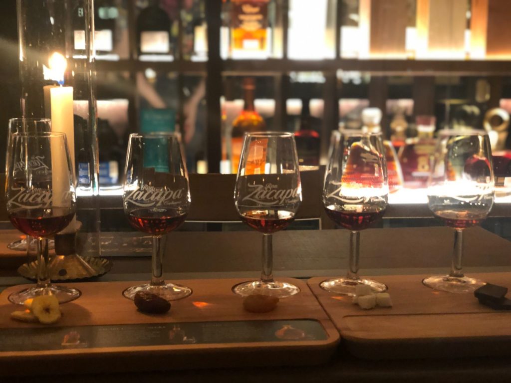 Romprovning på Cane Rum Society - jag testar 5 sorters Rom Zacapa