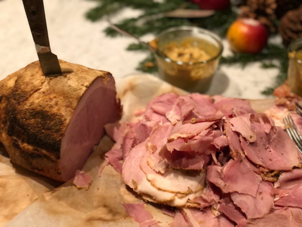 Julbord på Mister French i Sju turer! Skinka