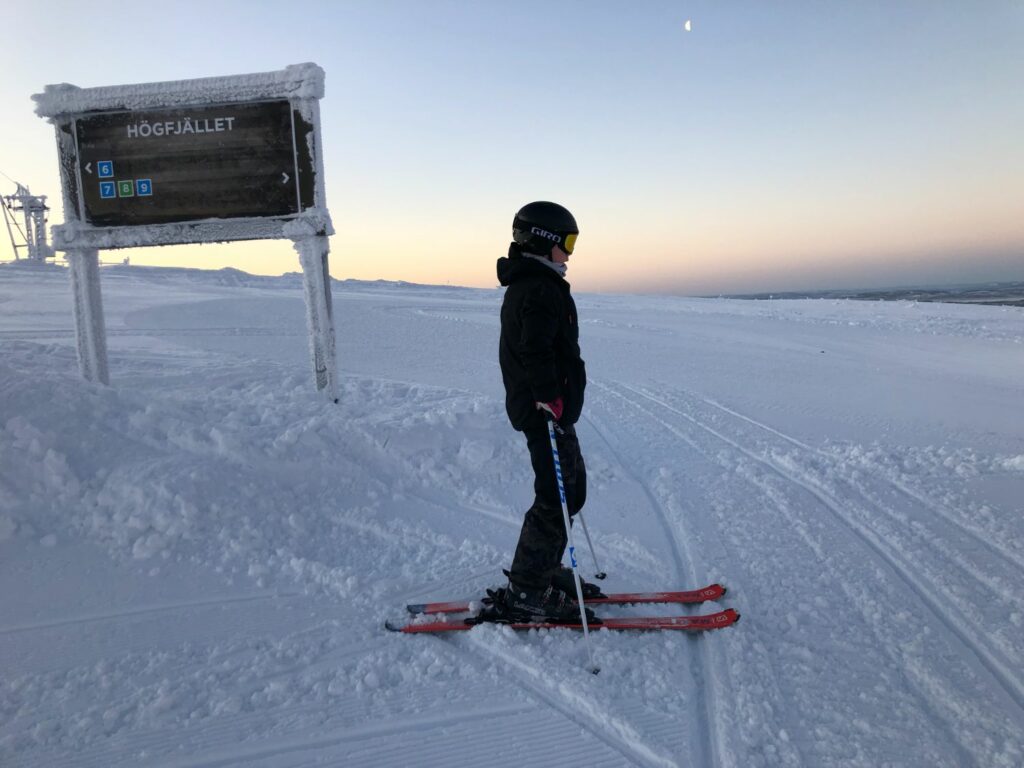 Skidåkning i Sälen - Högfjället