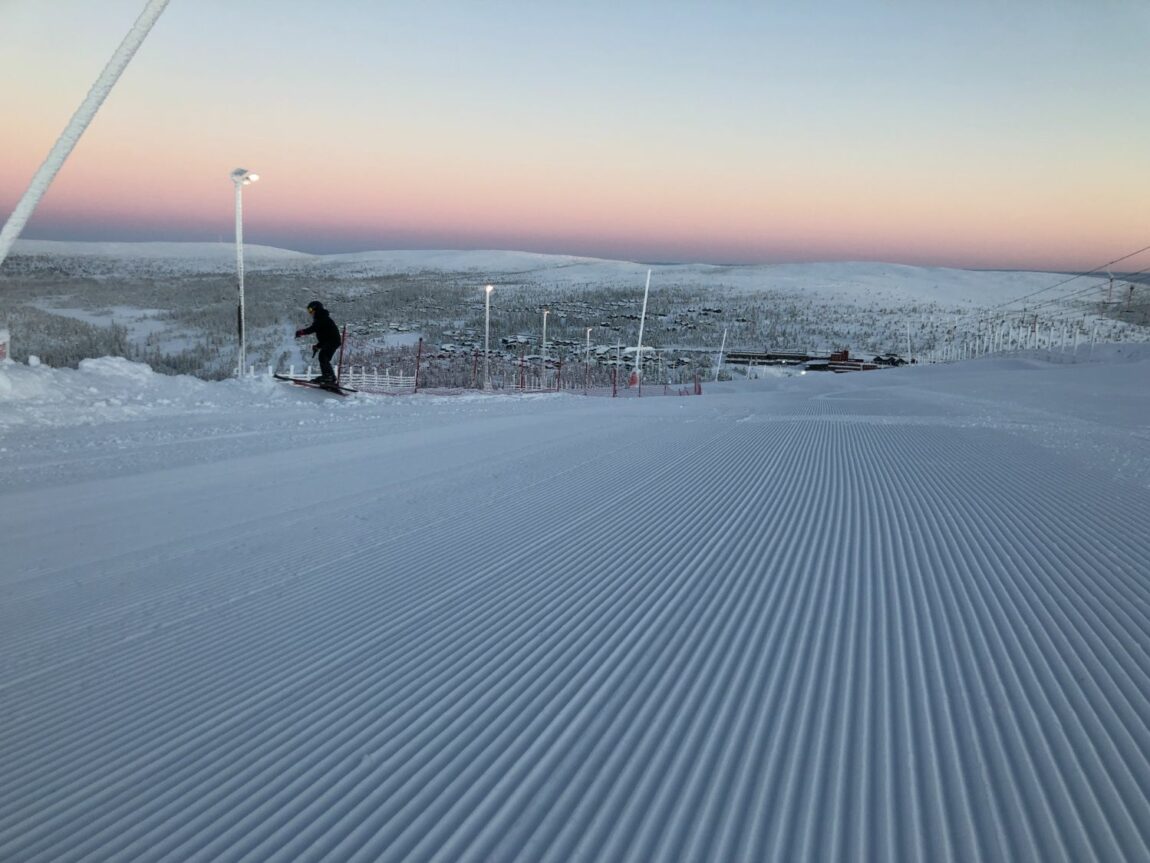 Skidåkning i Sälen