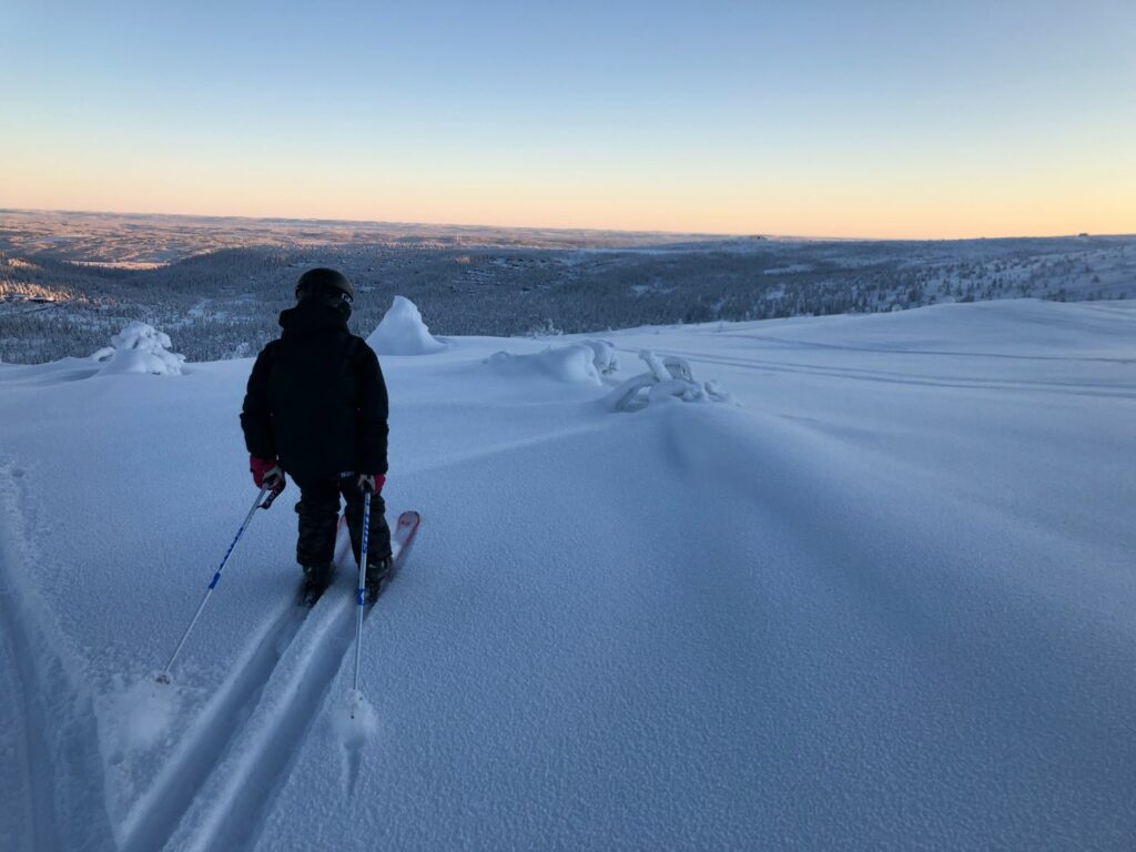 Skidåkning i Sälen - Högfjället offpist