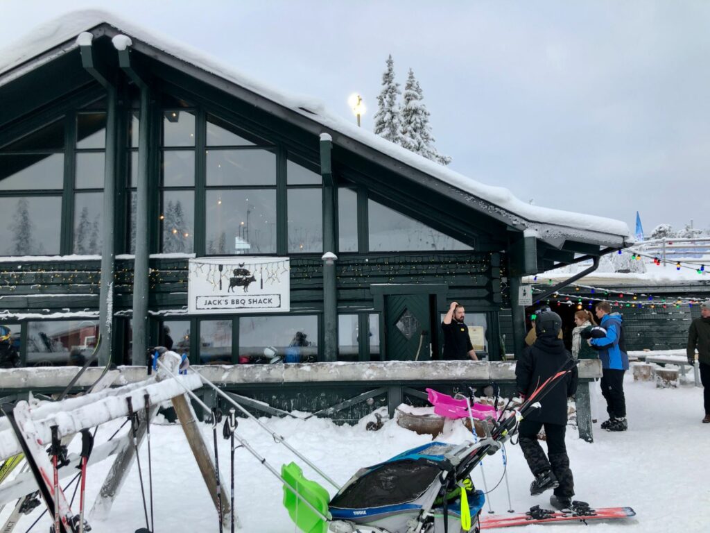 Restauranger på Högfjällshotellet. Jack’s BBQ Shack