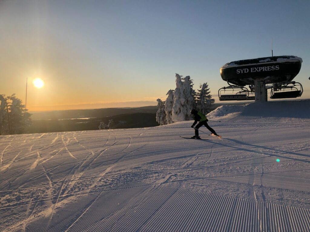 Underbara förstaåk i Romme