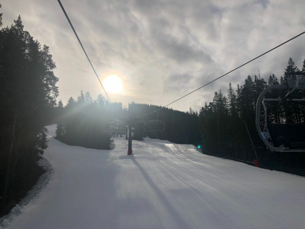 Vårvinter i Romme Alpin - bättre än väntat!