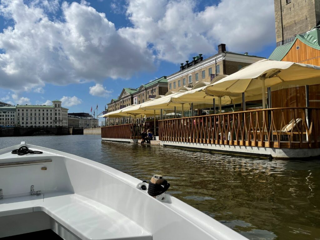 Let’s Boat - båtutflykt i Göteborg på egen hand med elbåt.