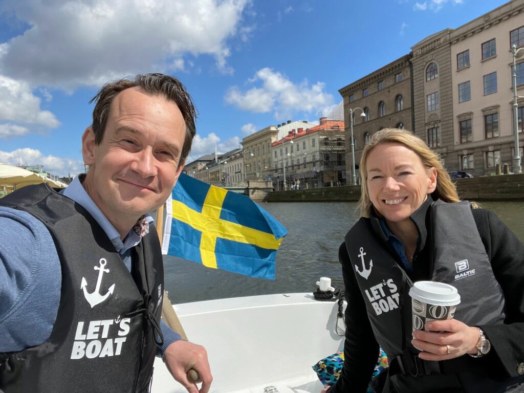 Let’s Boat - båtutflykt i Göteborg på egen hand med elbåt.
