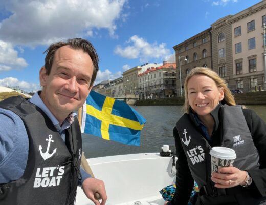 Let’s Boat - båtutflykt i Göteborg på egen hand med elbåt.