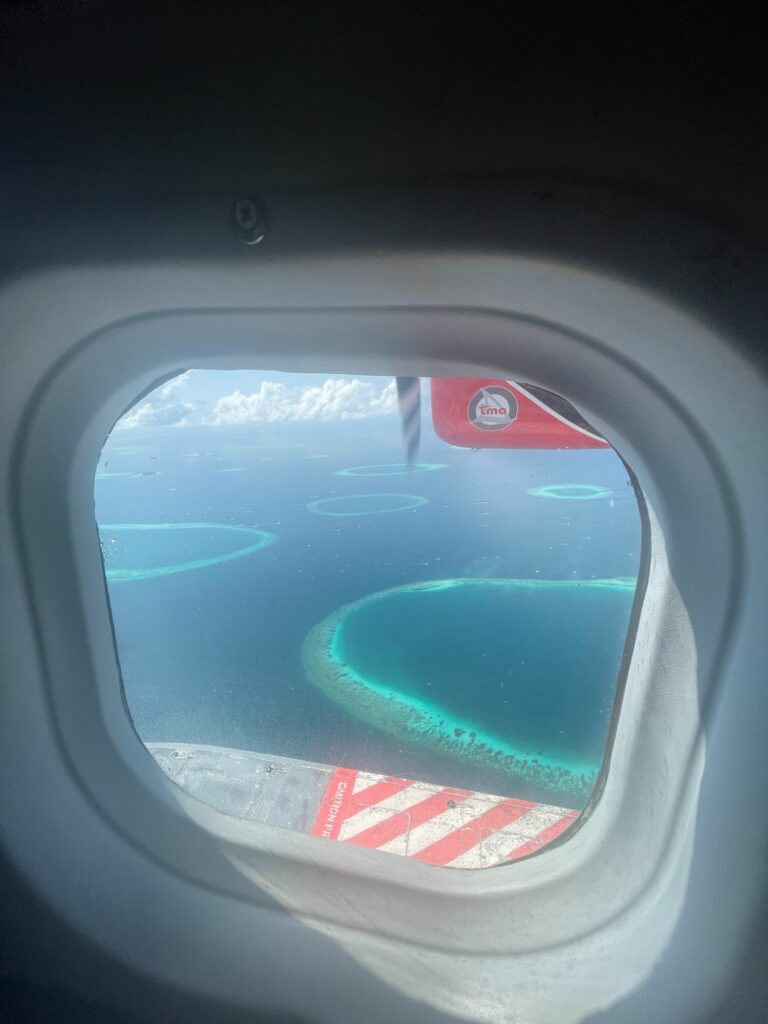 Sjöflygplan på Maldiverna 