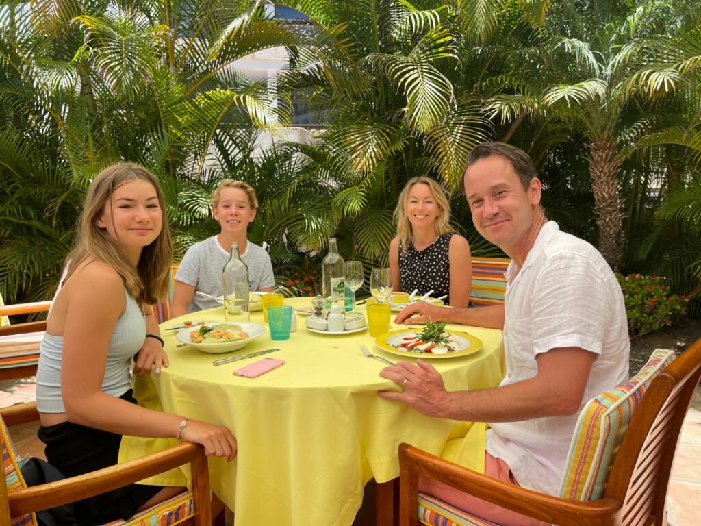 Restaurangen på Seaside Palm Beach 