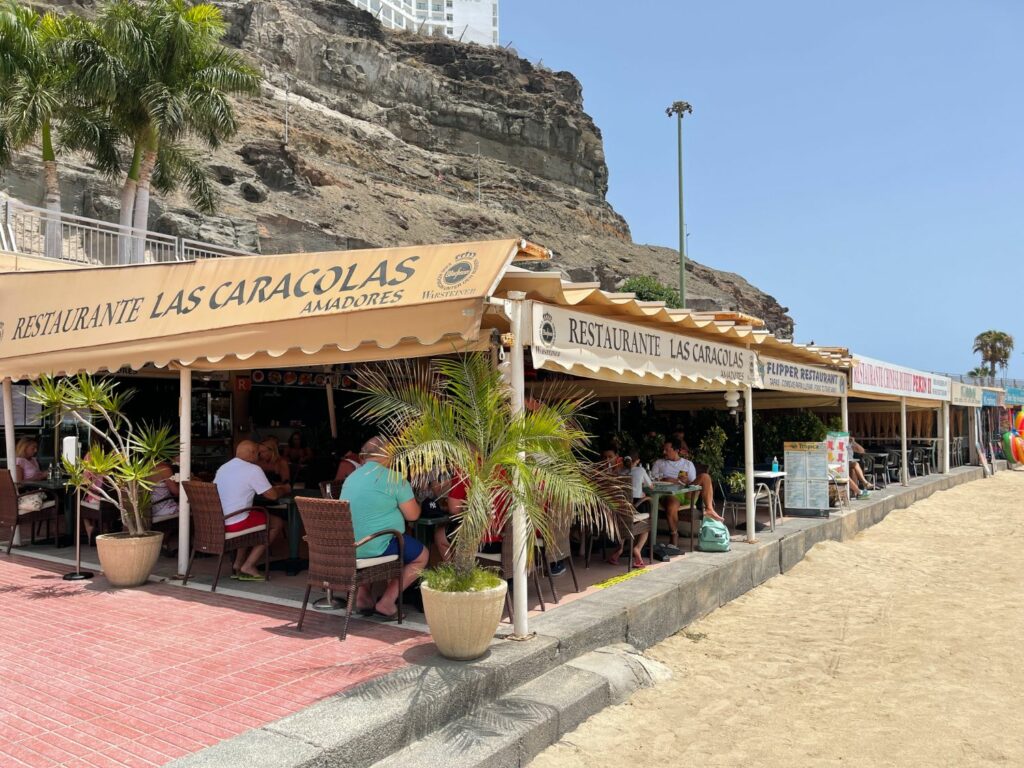 Bästa restaurangen på Playa De Amadores 