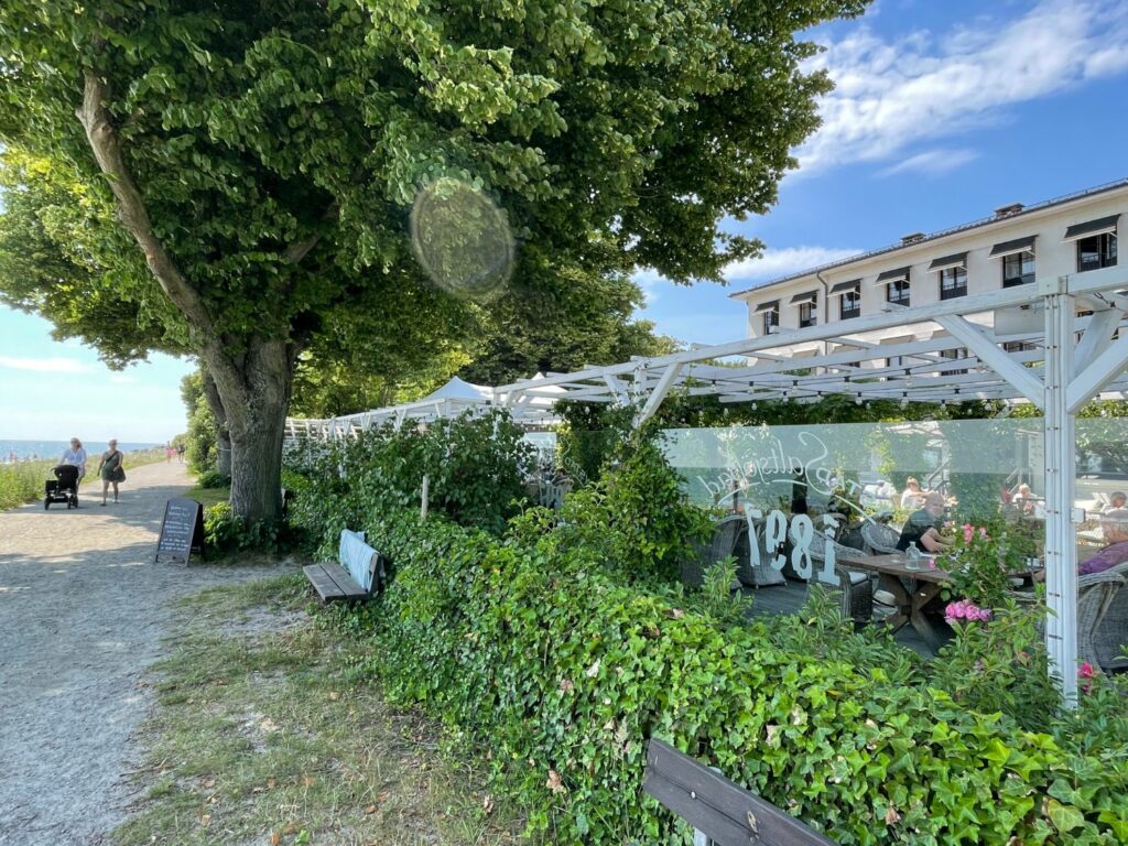 Ystad Saltsjöbad restaurang vid stranden