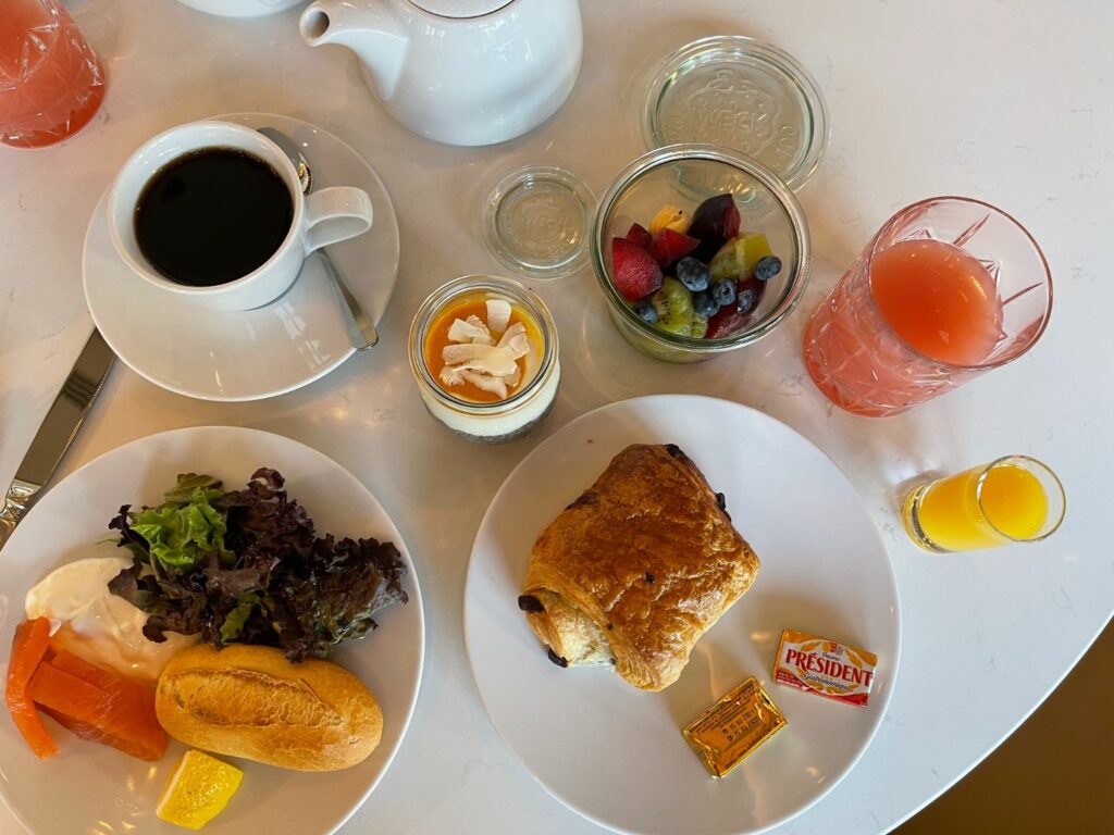 Frukost på Hyatt Regency