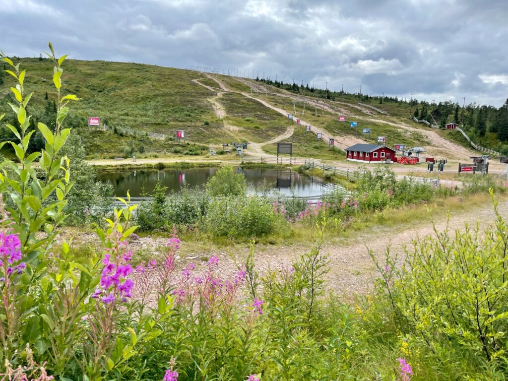 Högfjällshotellet på sommaren