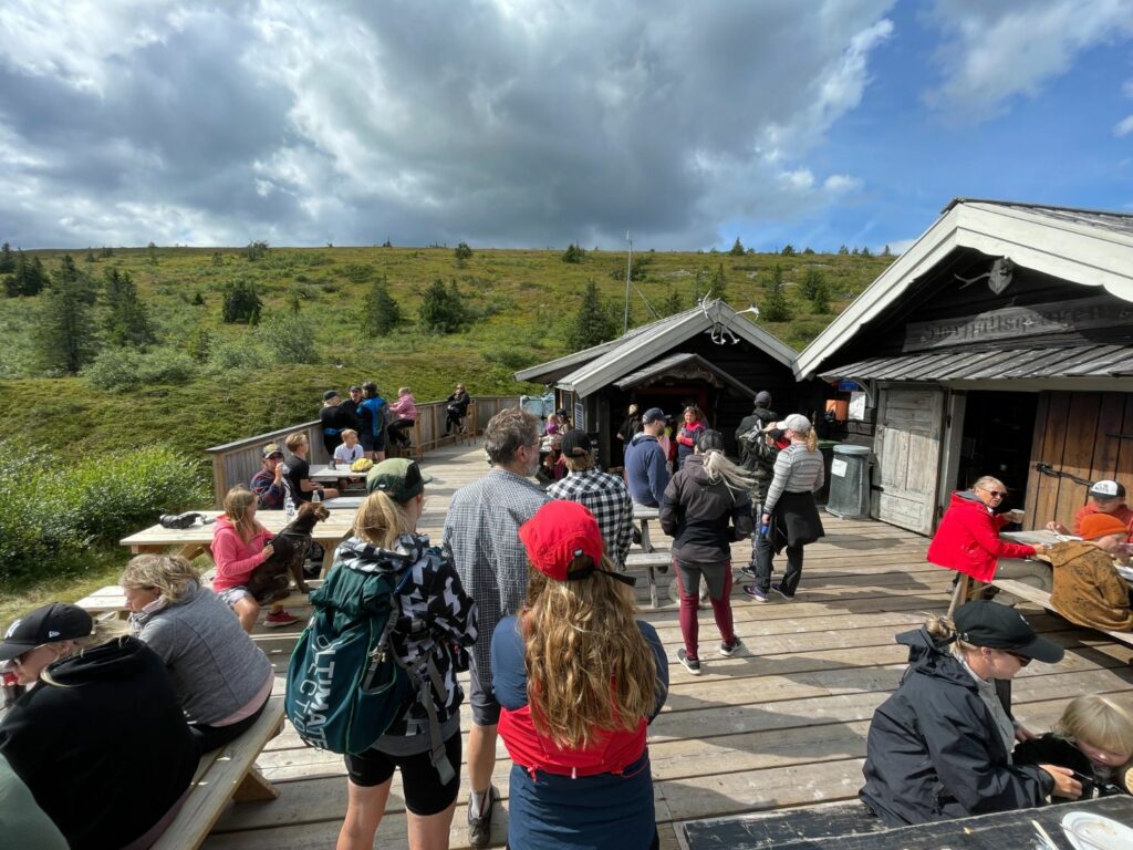 Fika på Storfjällsgraven