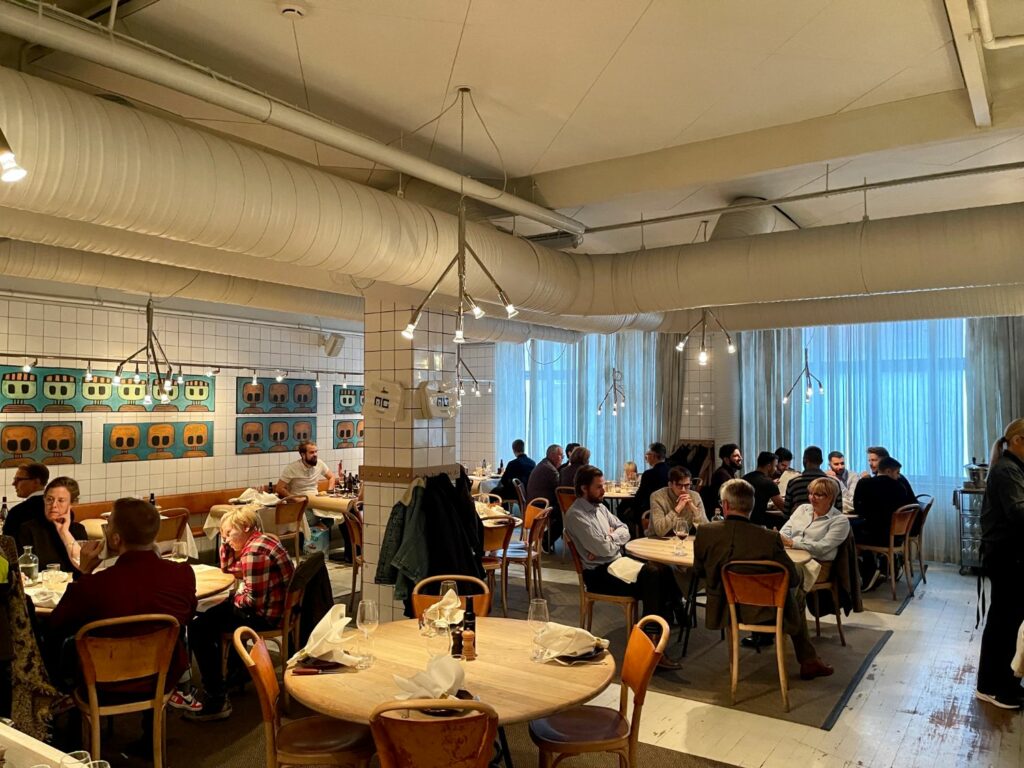 Lyxig lördagslunch på Restaurang AG