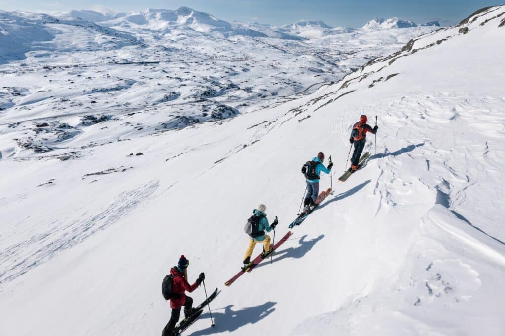 Skidåkning i Riksgränsen