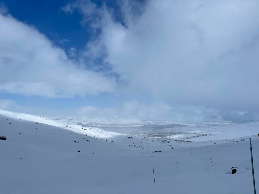 Skidåkning i Riksgränsen