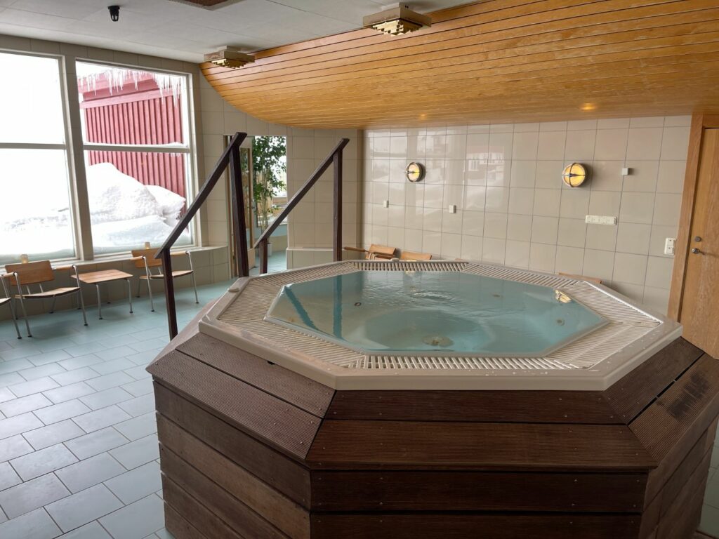 Bastu och spa på Hotell Riksgränsen