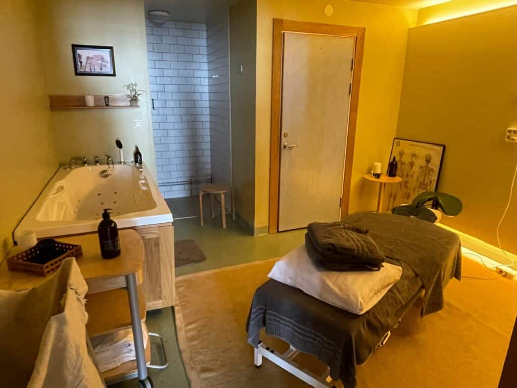 Bastu och spa på Hotell Riksgränsen