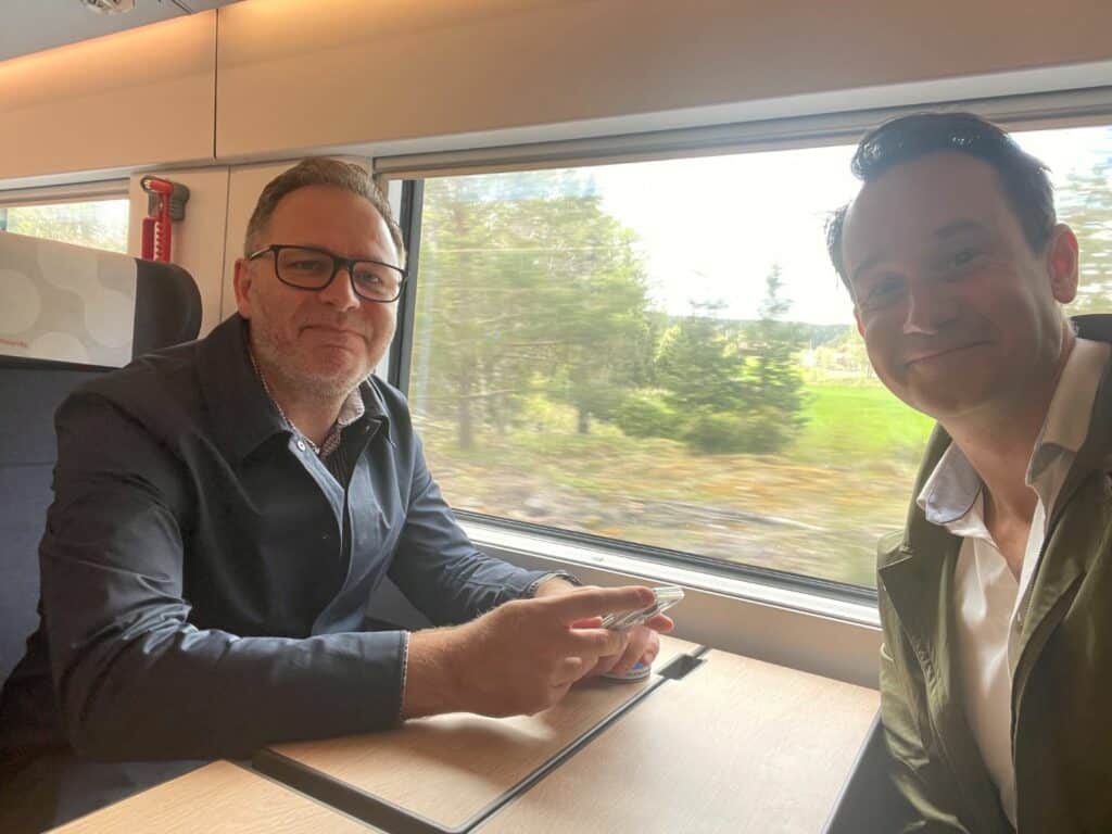 Tåget till Mariefred från Stockholm. Saker att göra i Mariefred