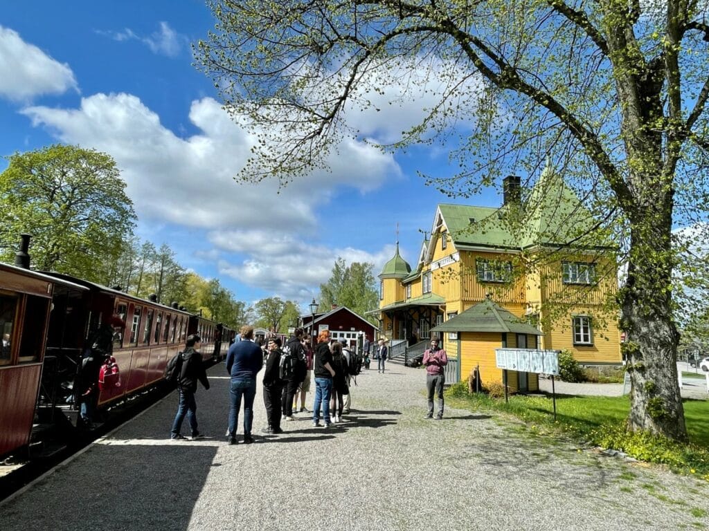 Tåget till Mariefred från Stockholm