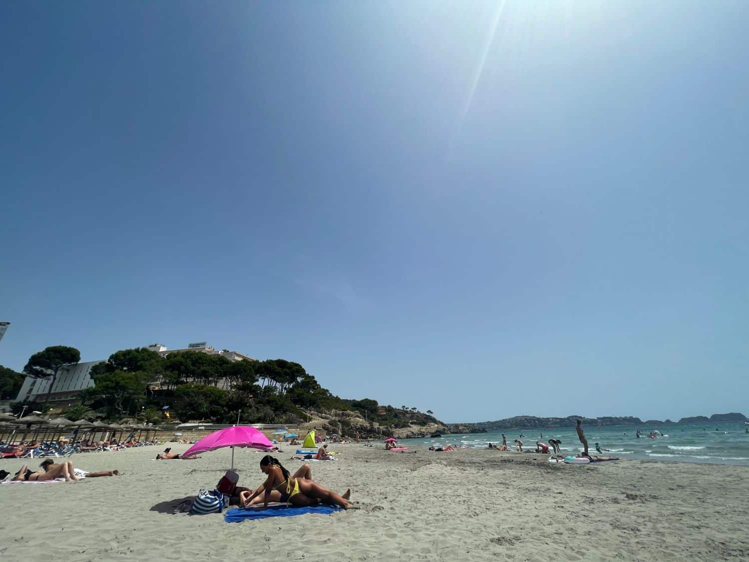 Paguera beach