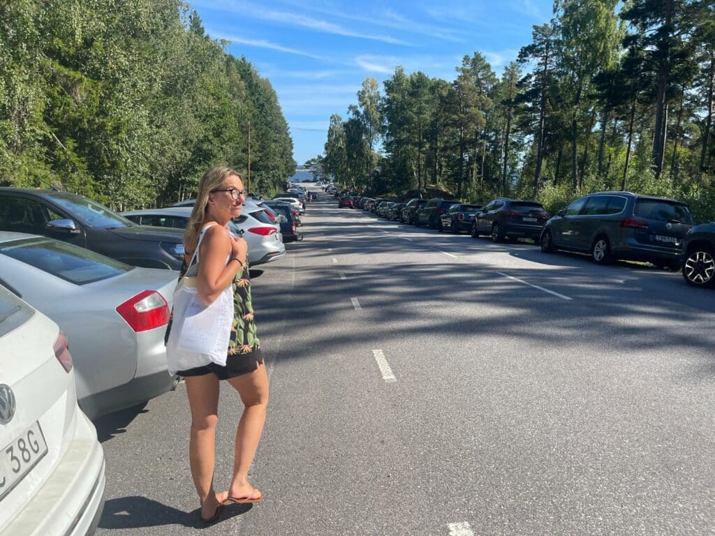 Björkviks Havsbad parkering