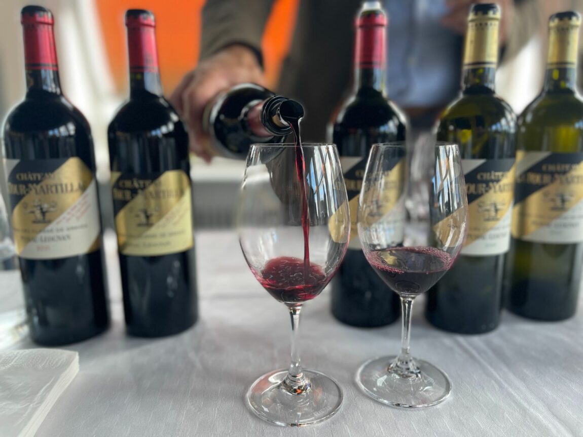 Bordeauxprovning med winefinder